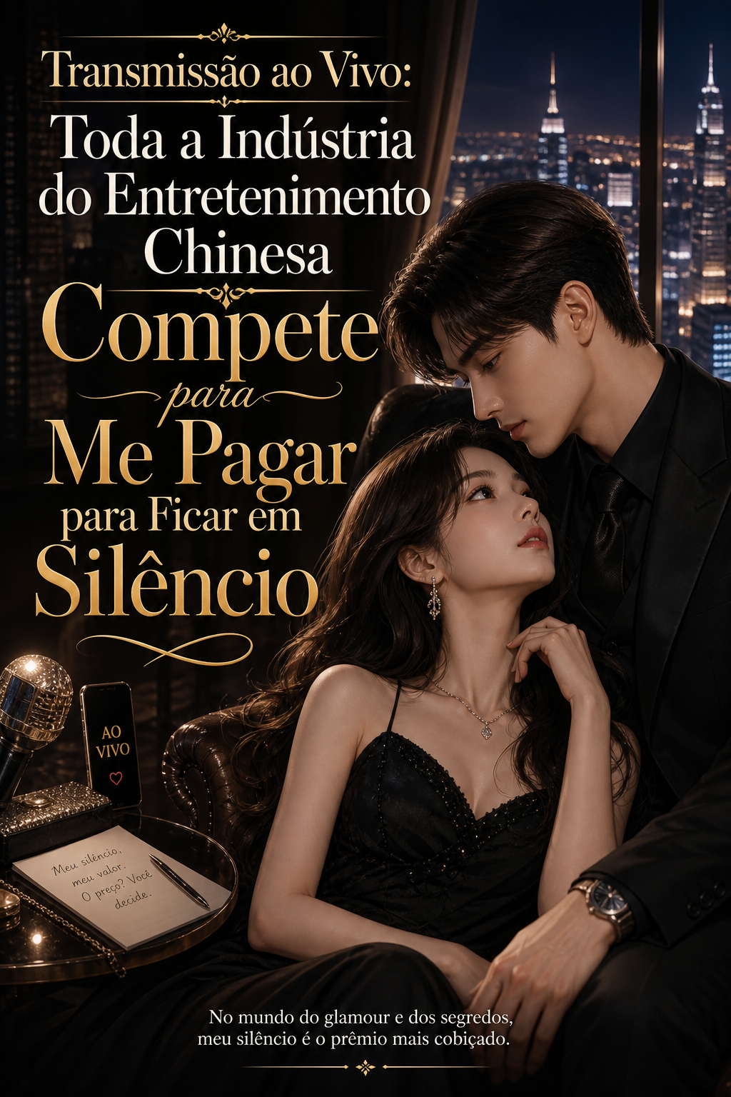 Transmissão ao Vivo: Toda a Indústria do Entretenimento Chinesa Compete para Me Pagar para Ficar em Silêncio