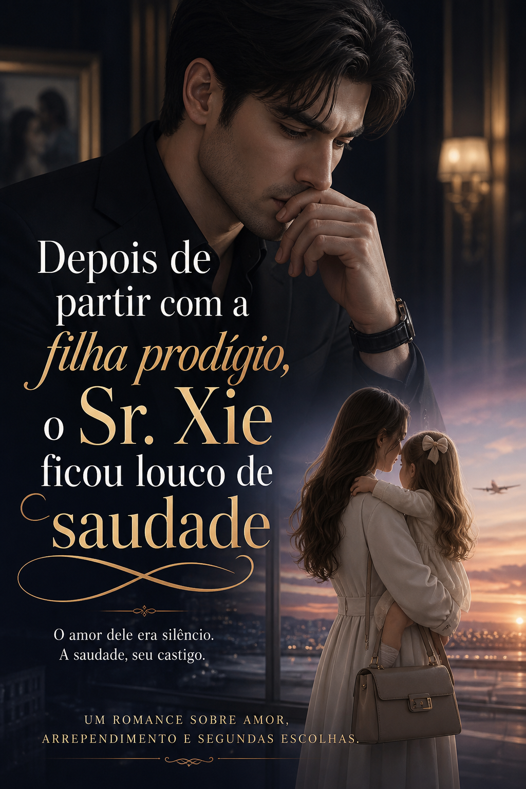 Depois de partir com a filha prodígio, o Sr. Xie ficou louco de saudade