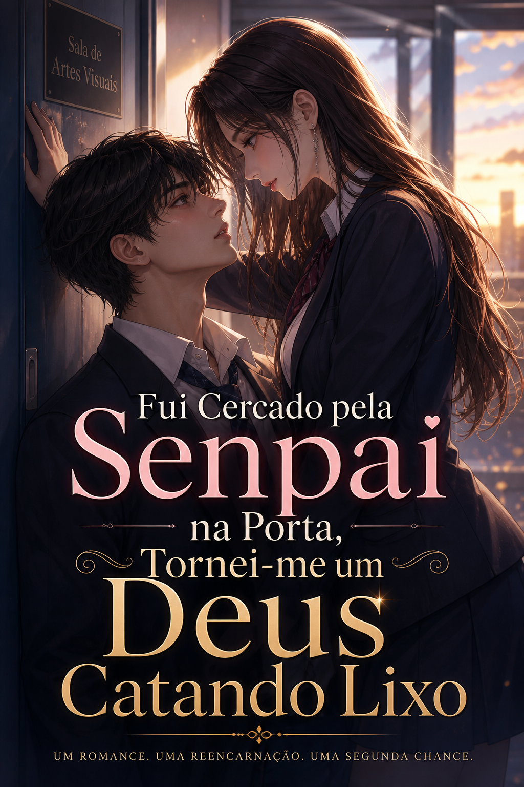 Fui Cercado pela Senpai na Porta, Tornei-me um Deus Catando Lixo