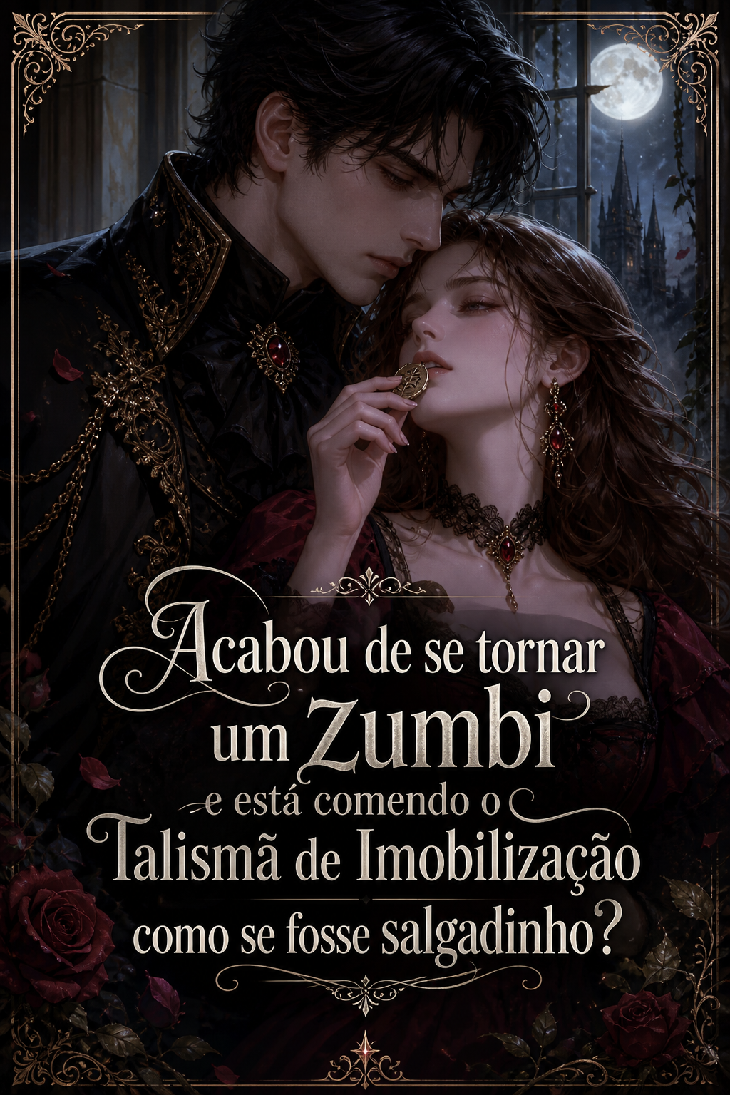 Acabou de se tornar um zumbi e está comendo o Talismã de Imobilização como se fosse salgadinho?