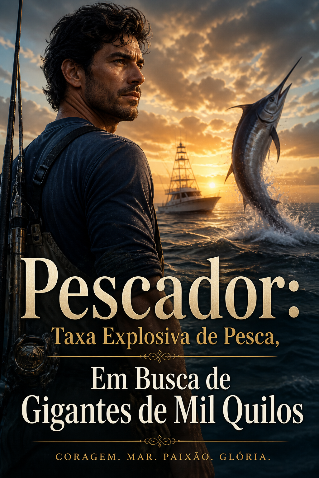 Pescador: Taxa Explosiva de Pesca, Em Busca de Gigantes de Mil Quilos