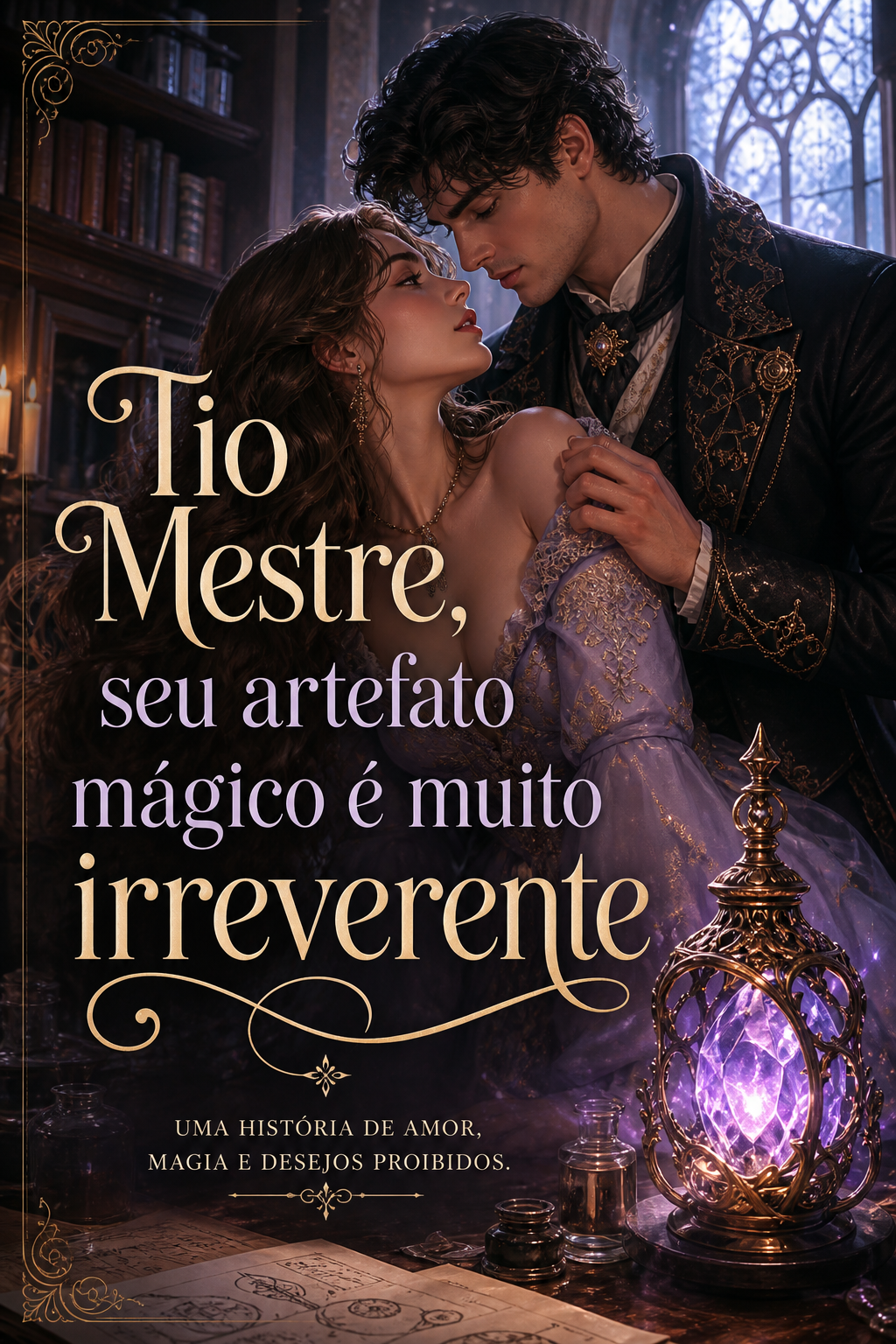 Tio Mestre, seu artefato mágico é muito irreverente