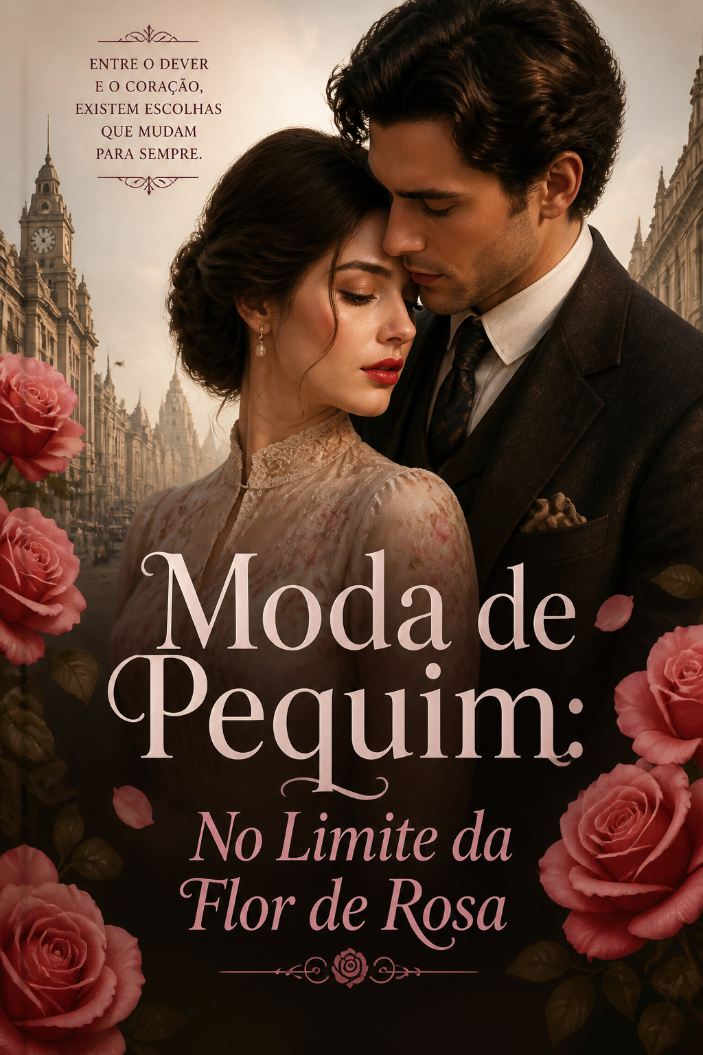 Moda de Pequim: No Limite da Flor de Rosa